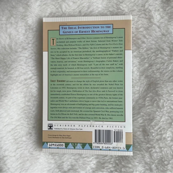 Book of stories by‎ Ernest  Hemingway - Picture 3 of 4